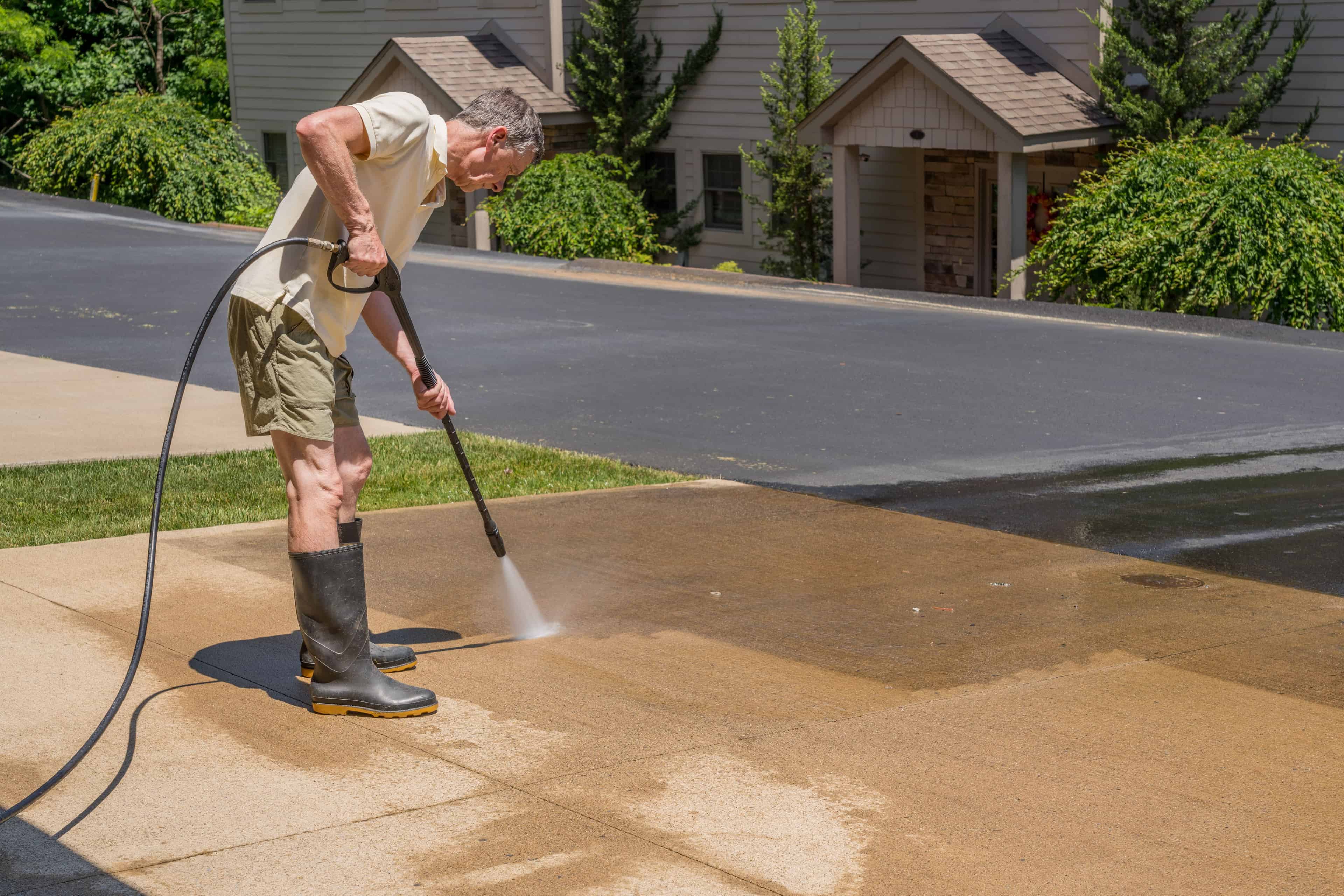 Concrete & Parking Lot Cleaning image